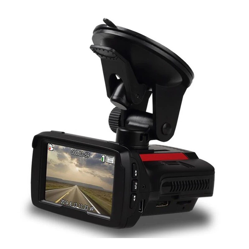 QUIDUX 3 в 1 2.7 Дюймов Ambarella A7 HD 1296 P Скорость Автомобиля радар Детектор Камеры