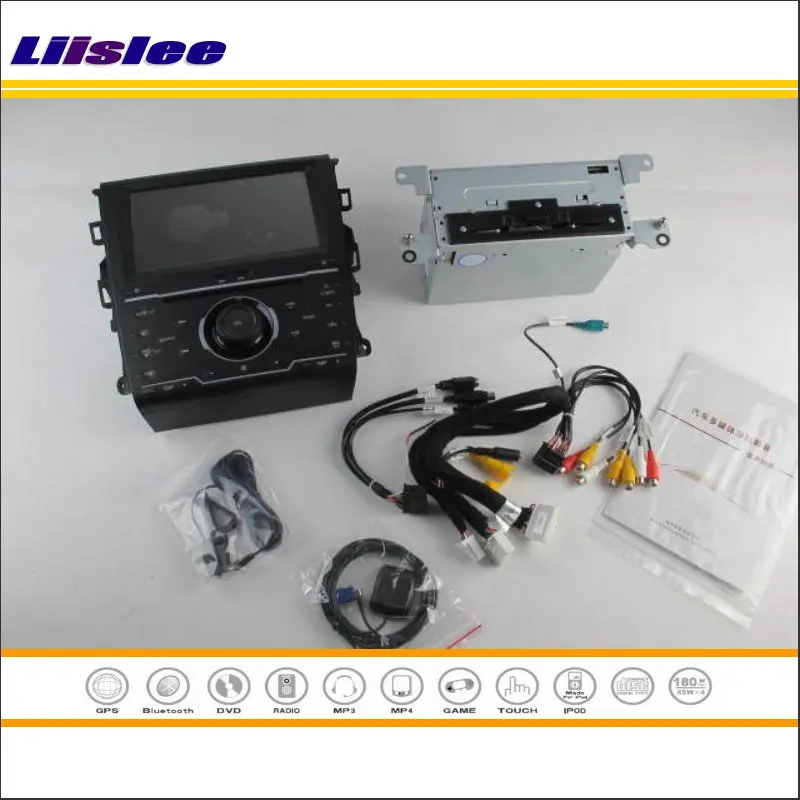 Liislee для Ford Fusion для Mondeo 2013~ Автомобильный gps Navi навигационная система+ Радио dvd-плеер мультимедийная Заводская система дизайна