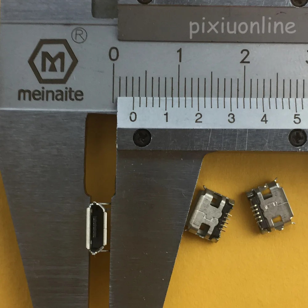 10 шт. G27Y микро USB 5pin гнездовой разъем OX Horn вьющийся рот для зарядки хвоста быстрая
