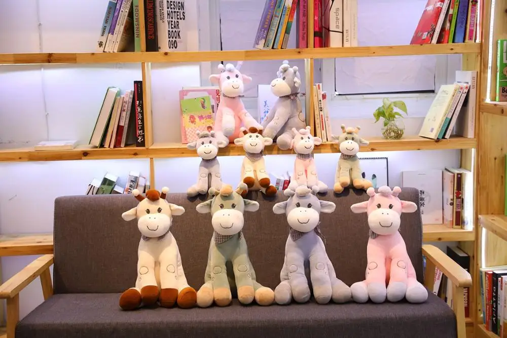 25/35/45 см милые пудинг жираф Плюшевые животных плюшевые игрушки детские подарки на