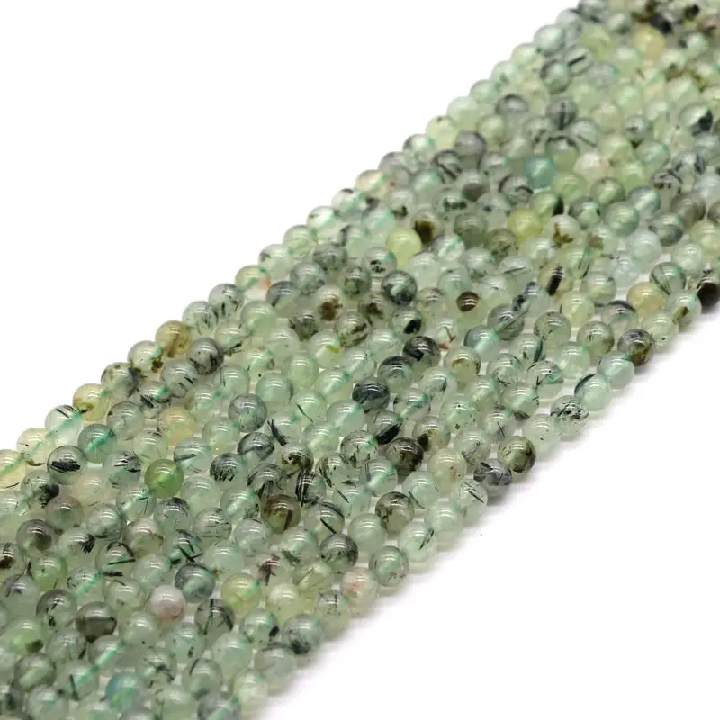 Натуральный сорт А графитовый полуготовый Гладкий бисерный Бисер для