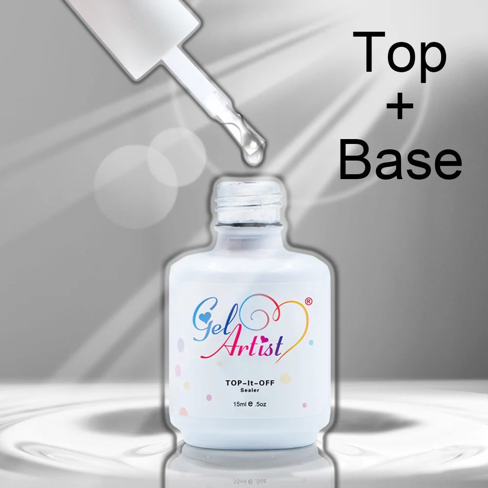 2 шт. Гель лак для ногтей лучшее качество отмачиваемый гель фотогель (1 Базовое