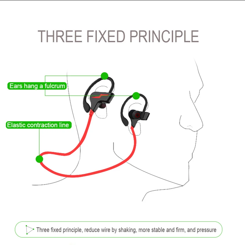 S30 Bluetooth наушники с микрофоном беспроводной магнит Спортивная гарнитура для бега
