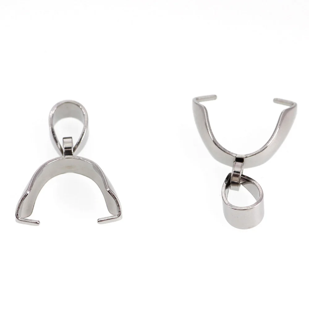 Зажим для шариков из нержавеющей стали серебристого цвета 10 шт. зажим рукоделия