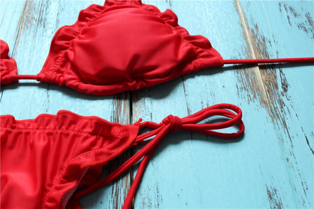 2017 Для женщин темно-зеленый оранжевый золотой velvet Thong Трусики бикини Наборы для