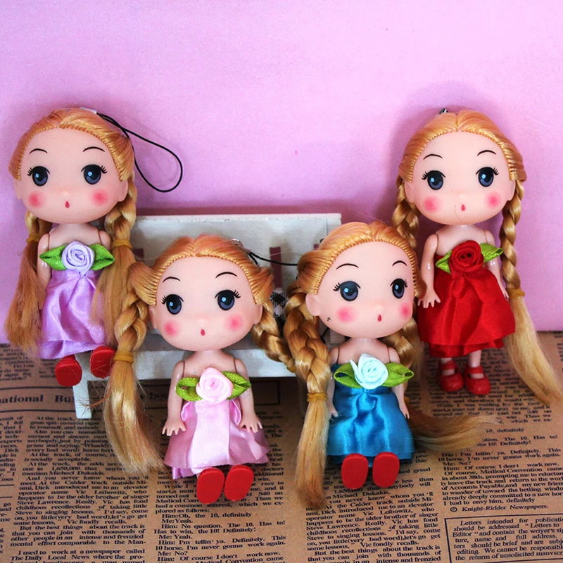 2018 Мода 1 шт плюшевые куклы брелок мини модные детские мягкие брелоки с игрушками