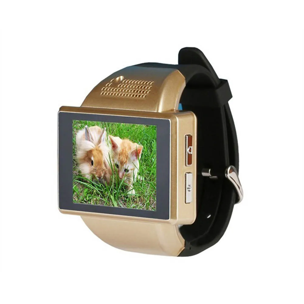 Golden with Black Android Смарт часы телефон 2,0 ''сенсорный экран часы мобильный телефон 2,0 Мп WiFi gps для samsung Galaxy S7 S7 edge S6 S6 edge S5 S4 - Цвет: Golden with Black