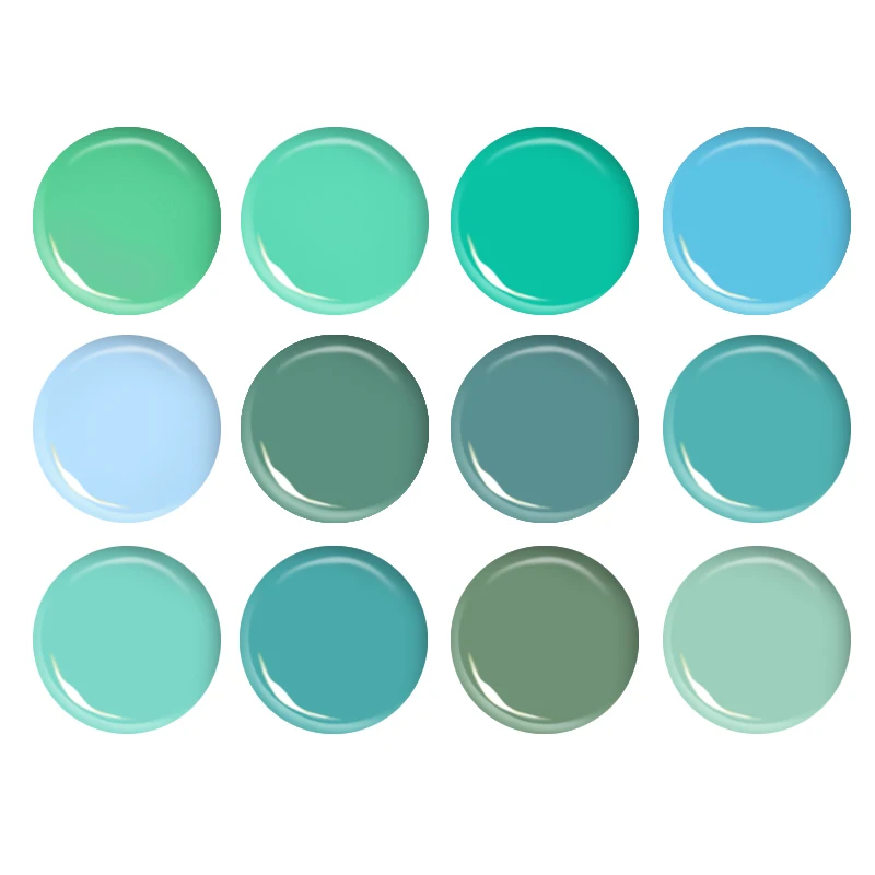 Ur Sugar УФ-гель для ногтей Гель-лак зеленая серия замочить от цвета УФ-светодиодный