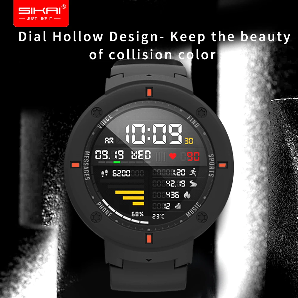 SIKAI PC защитный чехол для Amazfit Verge Lite жесткий Xiaomi Huami 3 lite