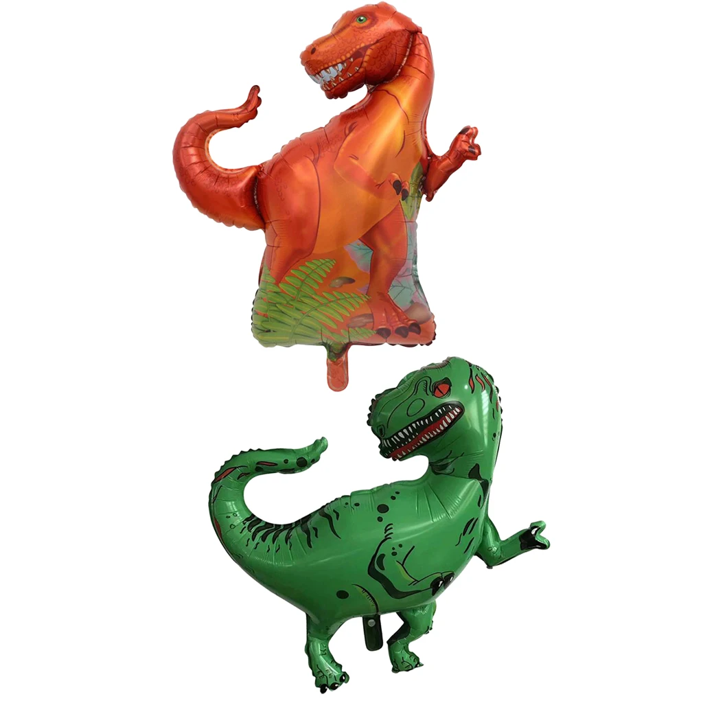 4 предмета в комплекте динозавра тиранозавра Рекс воздушные шары для вечерние
