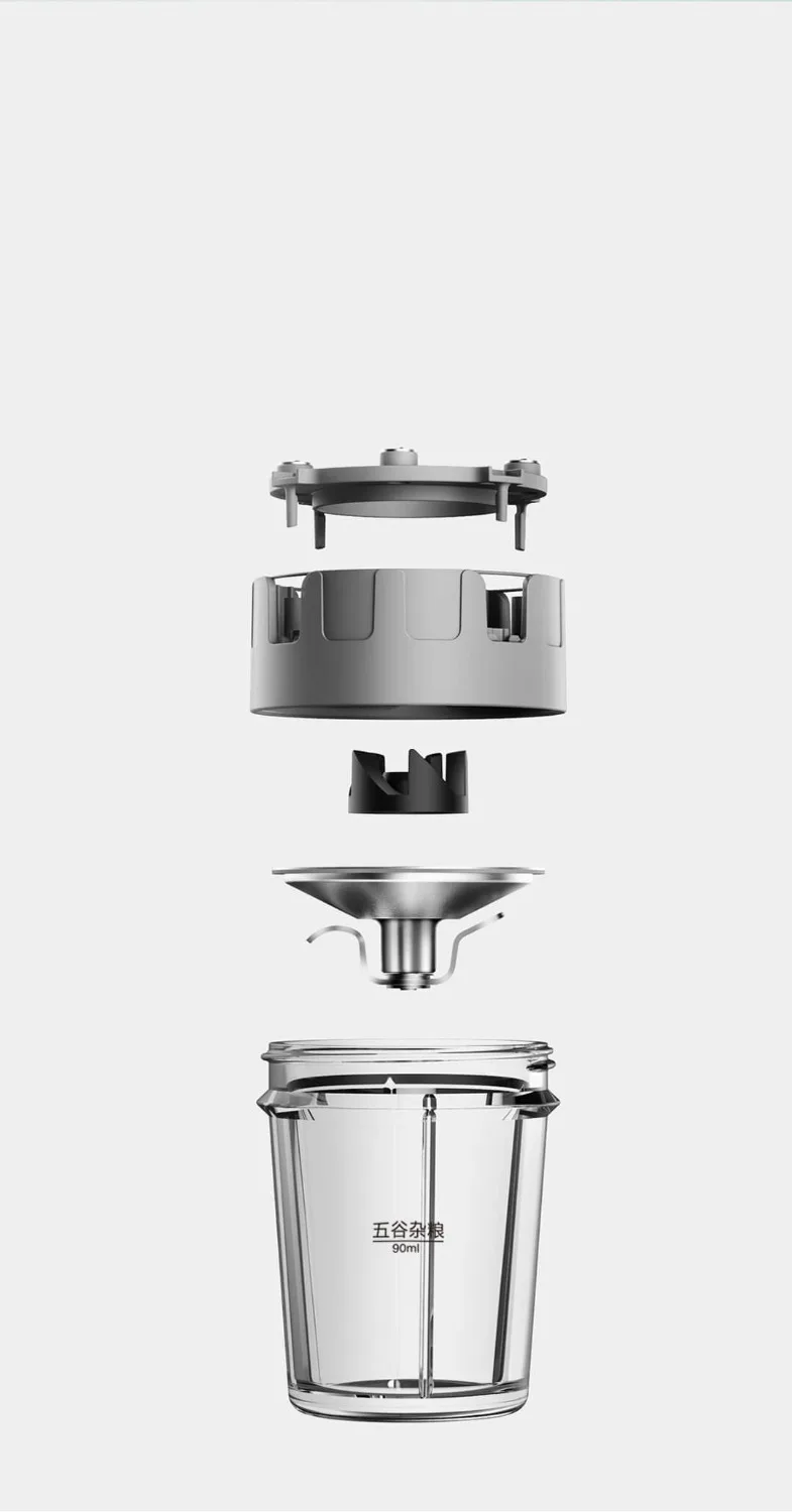 Xiaomi Pinlo шлифовальная чашка домашняя кухонная машина из нержавеющей стали тупой нож держатель смесителя высокопрочный стеклянный корпус шлифовальный станок