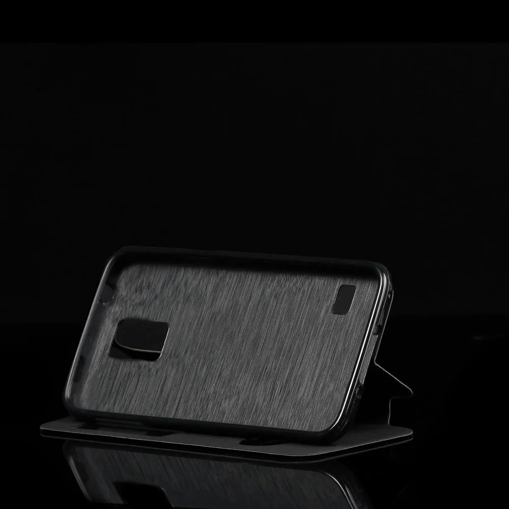 Чехол из искусственной кожи с двойным окном 5 1 дюйма для Samsung Galaxy S5 чехол G900 I9600