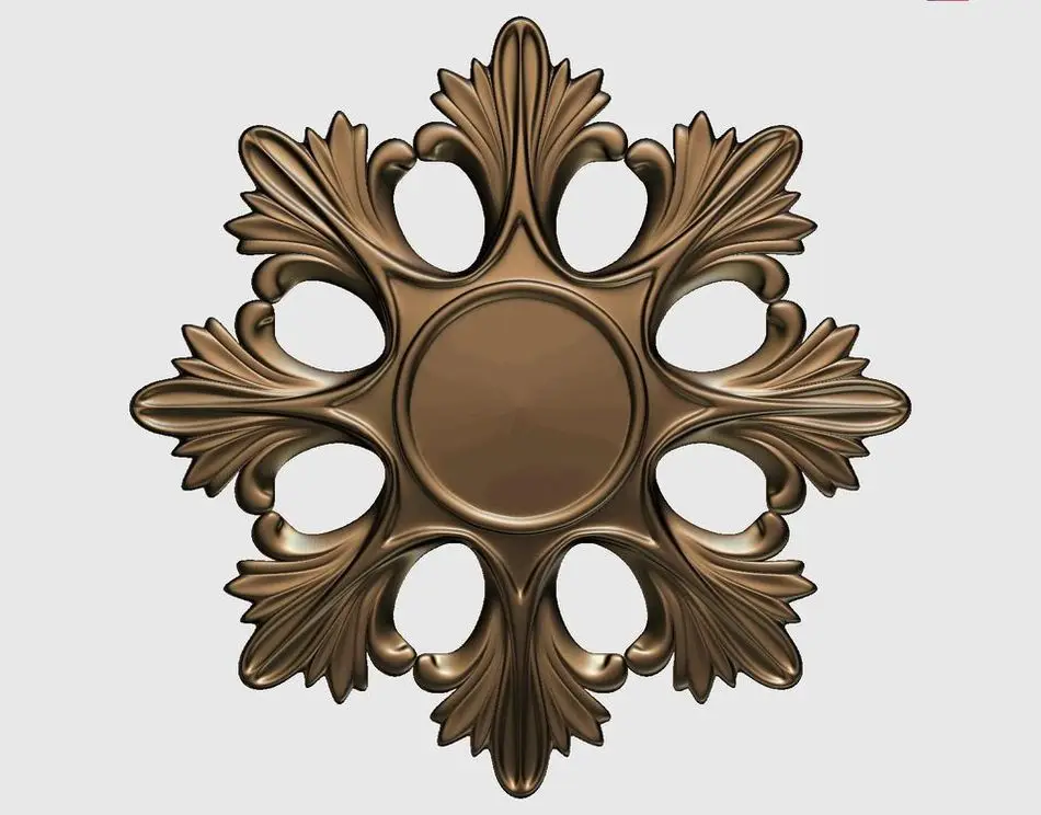 3d model relief for cnc in STL file format rosette_41 | Инструменты
