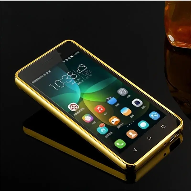 Xinchentech чехол для Huawei Honor 4C роскошный зеркальный металлический с задней крышкой