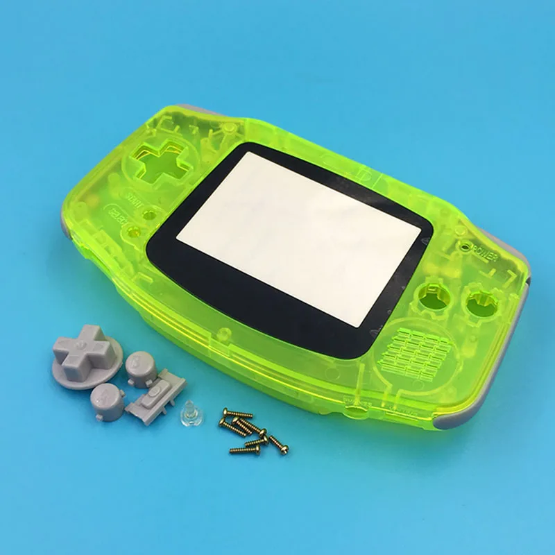 6 комплектов для nintendo GBA корпус чехол для Gameboy Advance оболочка полный корпус оболочка корпуса