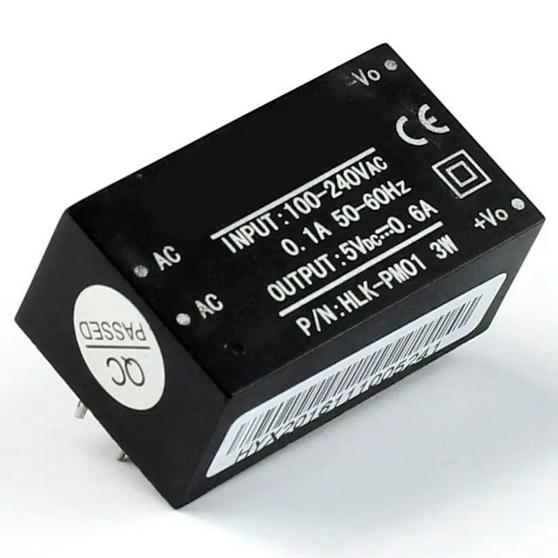HLK PM01 AC DC 220 В до 5 понижающий модуль питания Интеллектуальный бытовой выключатель