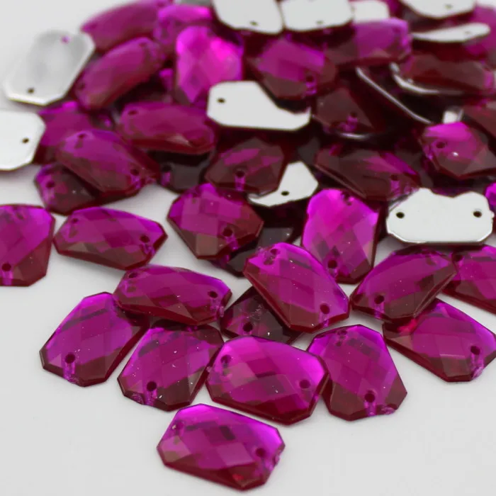 100 шт./лот смешанные цвета шитье стразы аппликации для свадебного платья