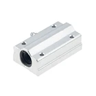 2 шт.лот, линейный шариковый подшипник SC20LUU SCS20LUU, 20 мм, линейный подшипник с ЧПУ, фрезерный станок с LM20LUU, Буш, блок подушек, линейный вал с ЧПУ, 3D