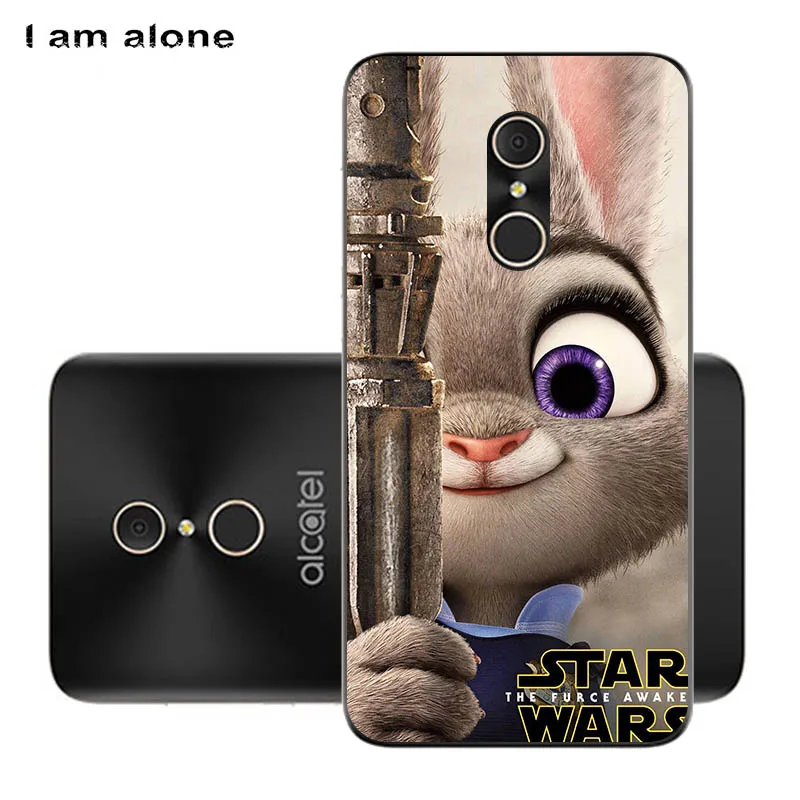 Чехол для телефона I am alone для Alcatel A3 Plus 3g OT-5011 5011A 5011X5,5 дюймов, модные чехлы из ТПУ для мобильных телефонов