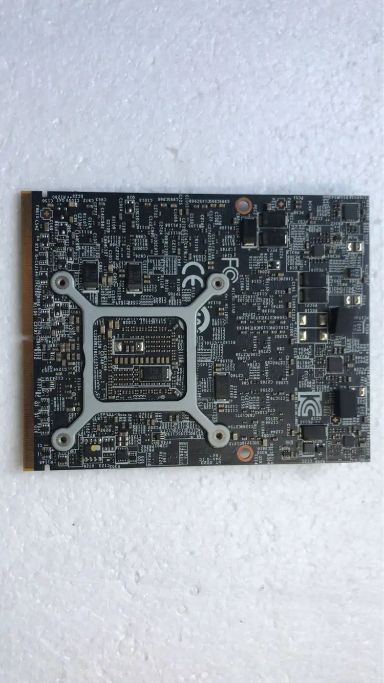 Видеокарта GTX1060M 6GB GPU N17E-G1-A1 видеокарта для ноутбука MSI GT72 GT73 GT82 GT83 CLEV0 P755 P750 DELL hp