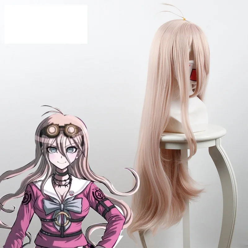 Аниме Супер DanganRonpa V3 Miu Iruma Косплей парики термостойкие синтетические волосы парик+ парик