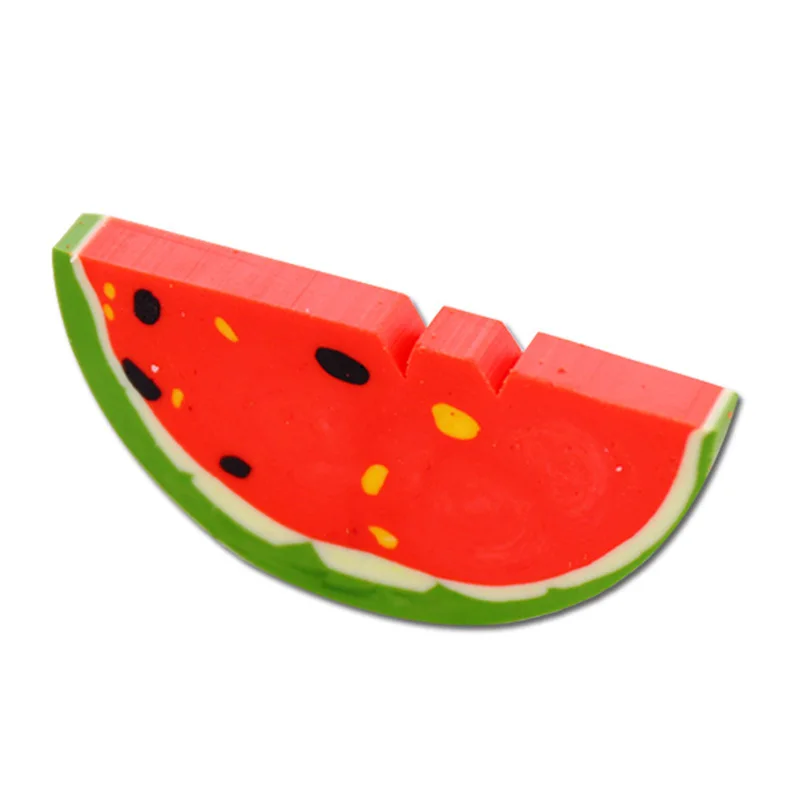 1 шт. новинка платье с принтом арбуз ластик стирательная резинка креативные