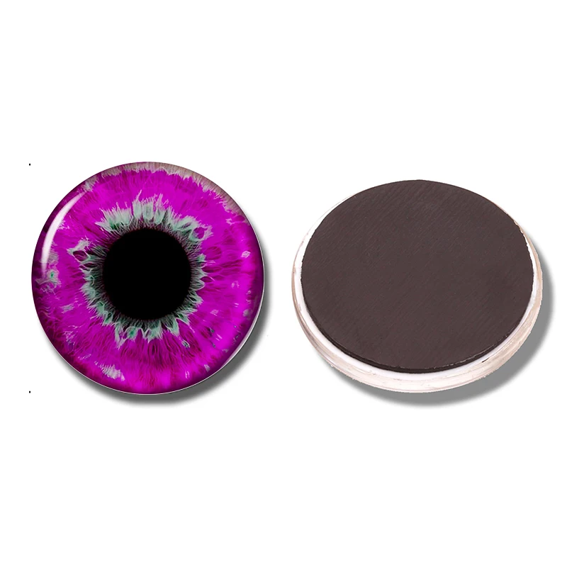 Магнит на холодильник Dragon Eye 30 мм стеклянный кабошон цвета Дьявола Глаз Smaug