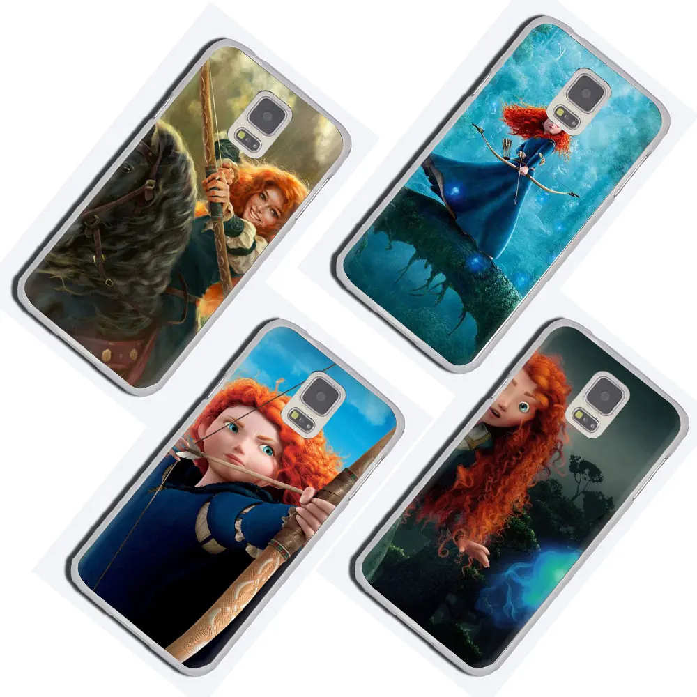 Мультяшный жесткий чехол для телефона Brave Merida Samsung Galaxy S6 7 Edge S8 9 10 Plus Note 8 M10 20