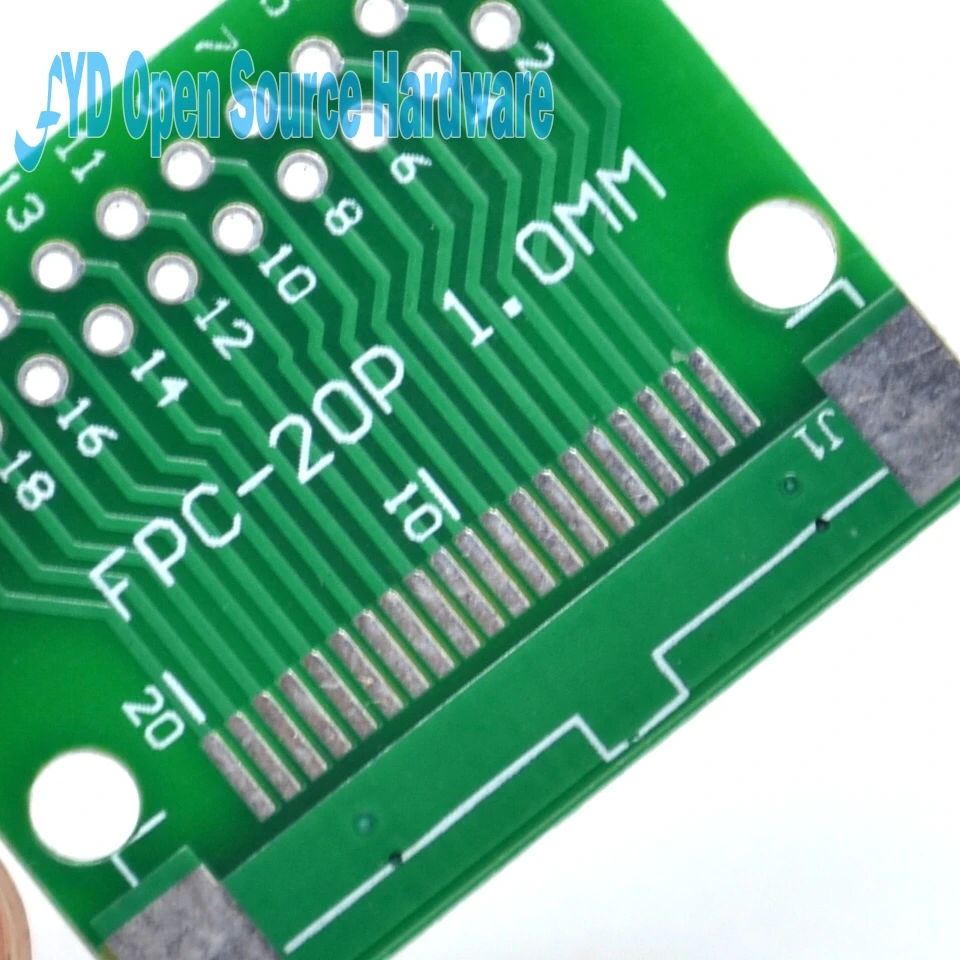 5 шт. FPC 20PIN Адаптер доска FFC до 2 54 на тонкопленочных транзисторах тонкоплёночных