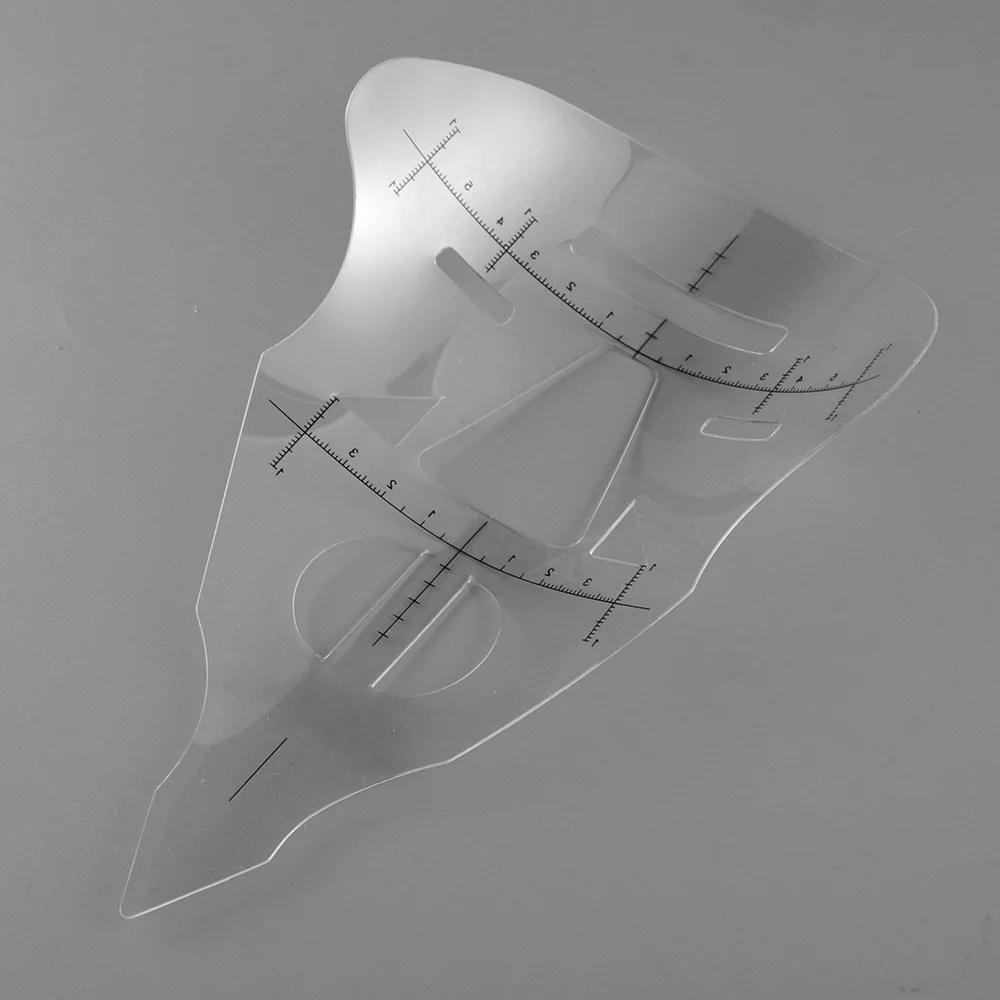 Профессиональный трафарет для бровей и губ инструмент измерения Перманентный