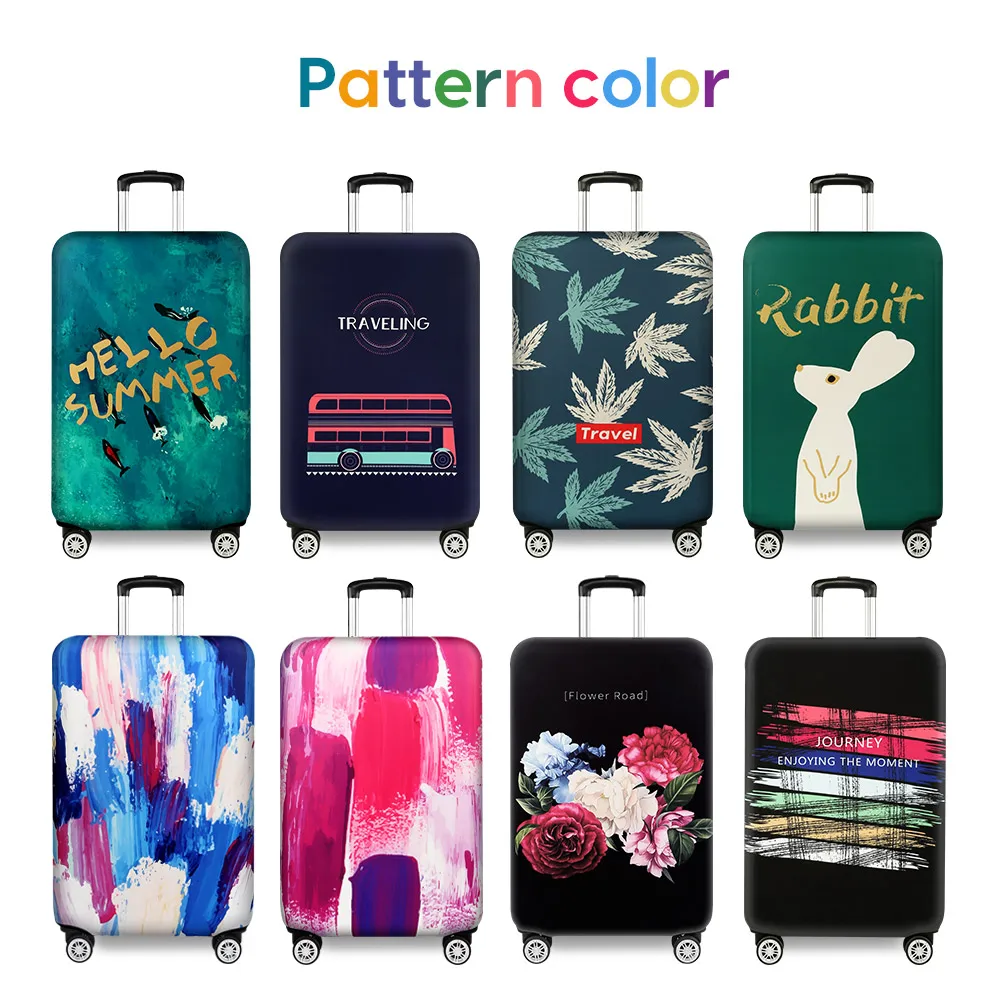 Защитный чехол для чемодана утолщенный Чехол багажа эластичный подходит 18-32