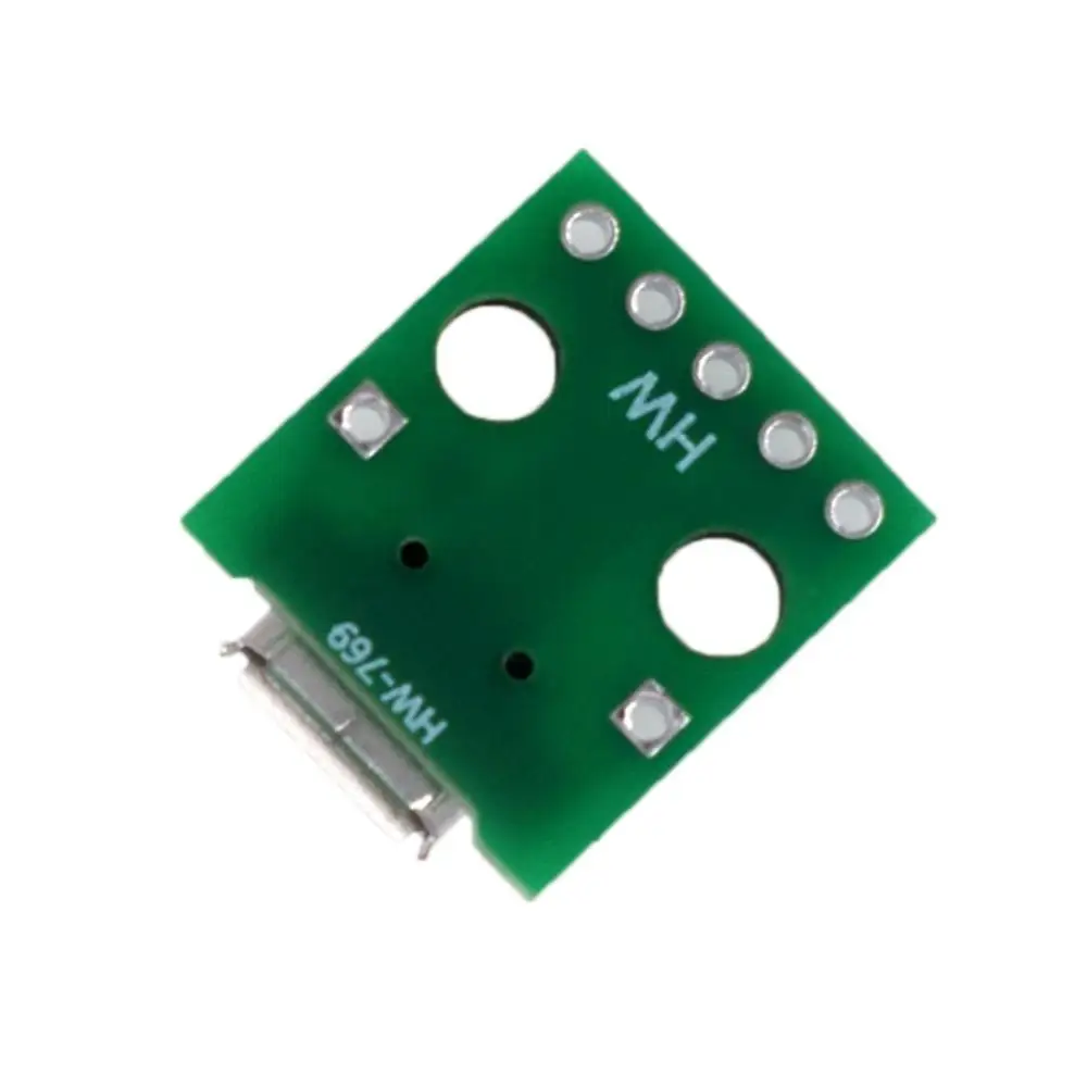 MICRO USB Для Dip Female B Type Mike 5p патч для инвертирования адаптера пластина припоя |