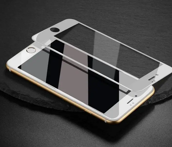 Высокое качество полное покрытие экрана протектор для iPhone X 8 7 6 5D закаленное