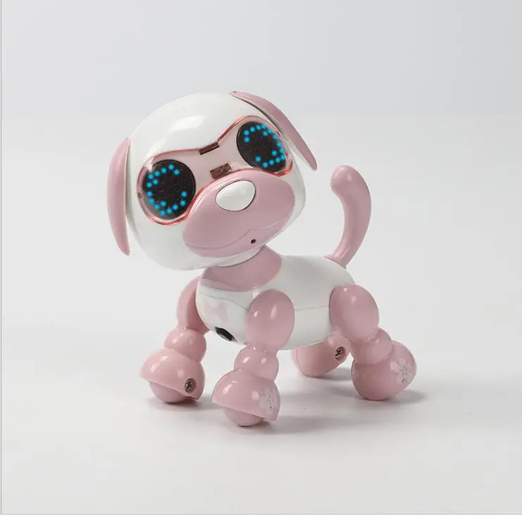 pink no retail box Детский подарок на день рождения умная собака контроль звука собака ходьба движение может повторять ваши слова Дети Электронные Домашние собаки - Цвет: pink no retail box