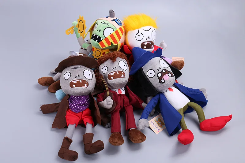 27 стилей Растения против Зомби Плюшевые игрушки пепельница мягкие плюшевые