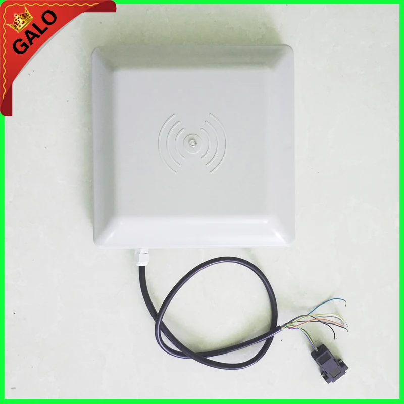 Считыватель карт UHF RFID дальность 6 м антенна 8 дБи RS232/RS485/Wiegand Read интегрированный