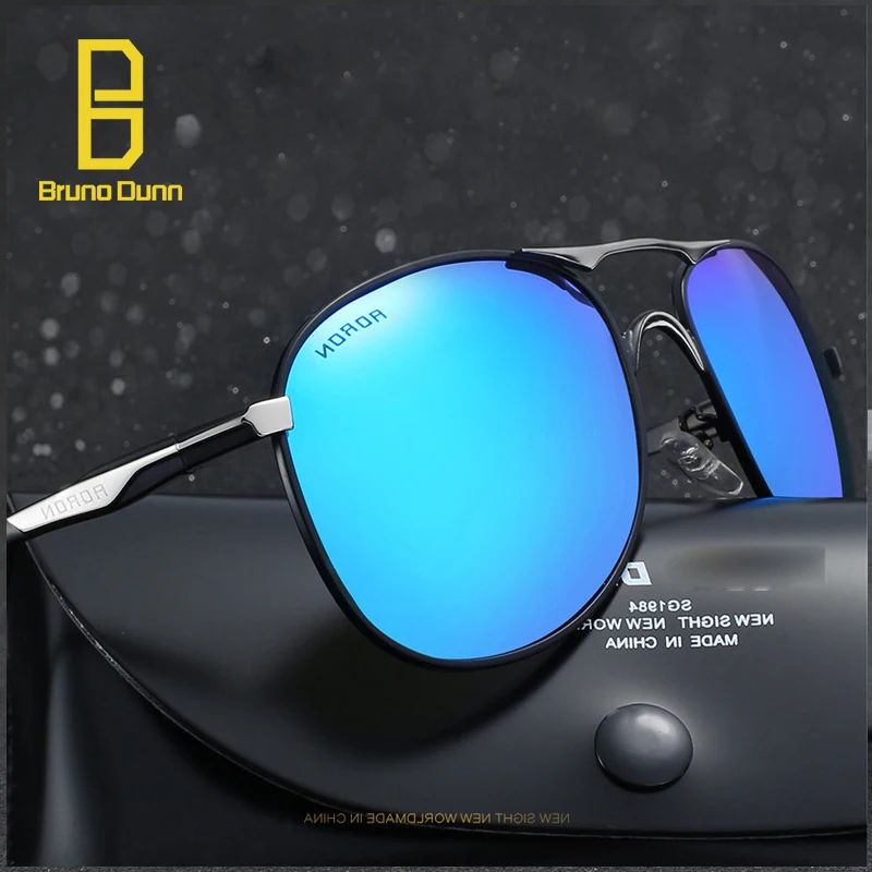 Мужские классические авиационные солнцезащитные очки HD поляризационные