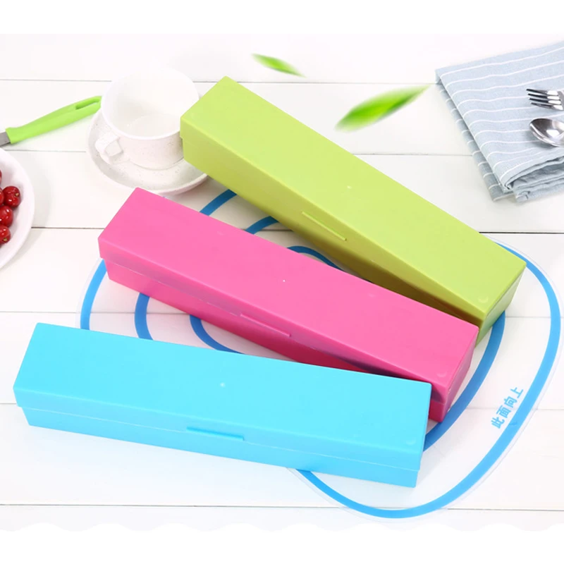 Plastic Wrap Dispensers Kitchen Cling Food Cutter Box Storage Tool | Дом и сад
