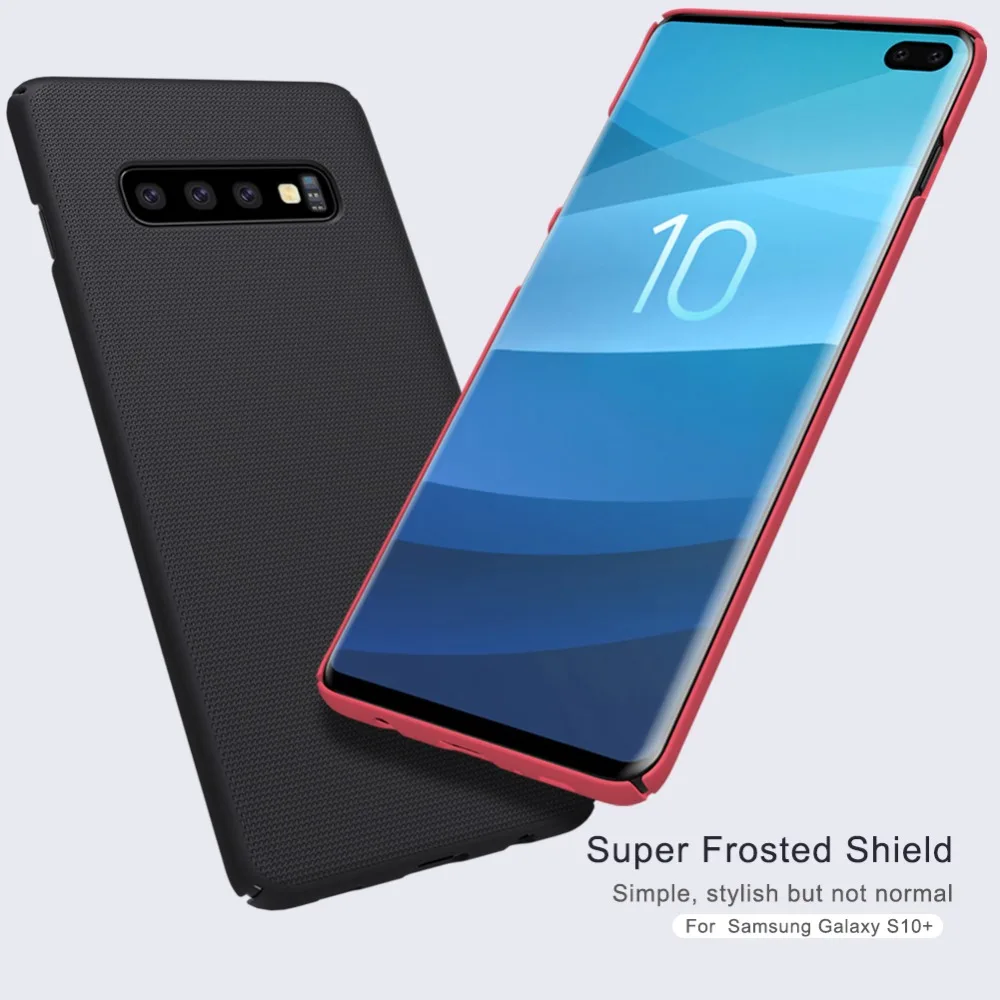 Чехол NILLKIN для Samsung Galaxy S10 Матовый Жесткий чехол накладка из поликарбоната