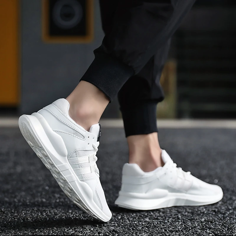 Обувь повседневные кроссовки удобные на плоской подошве Мужские дышащие|Мужские