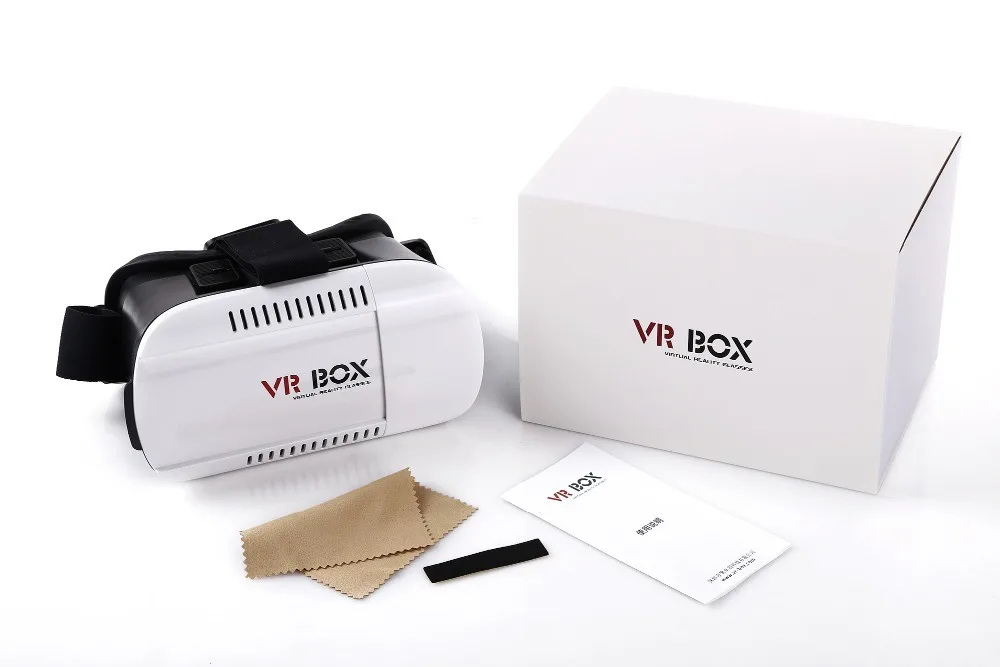 2016 Google Cardboard VR BOX Virtual Reality 3D Glasses for Watching Moives And Games Support 4.7" - 6.0" Smart phone |