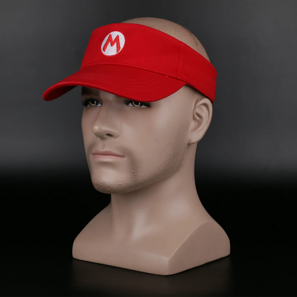 Игра Марио Теннисный туз Кепка теннисная Регулируемый солнцезащитный козырек