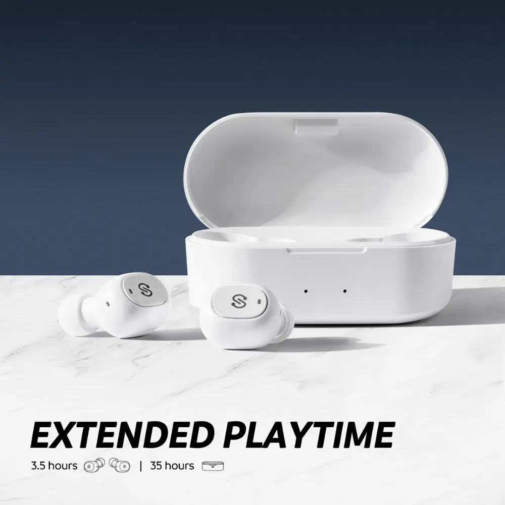 SoundPEATS True беспроводные наушники 5 0 Bluetooth в ухо стерео Беспроводная гарнитура с