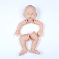 diy blank reborn baby doll kit silicone 20 inch lifelike vinyl unpainted unfinished toy parts gift for girl new year birthday