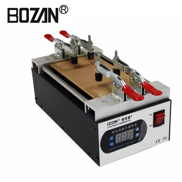 550 Вт BOZAN 958+ нагревательная платформа/станция предварительного нагрева/плита/Тепловая платформа/нагревательная пластина цифровой постоянный контроль температуры