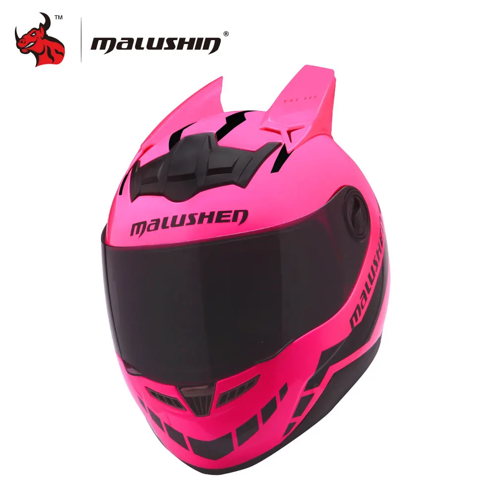 999 pink NITRINOS мотоциклетный шлем для мужчин и женщин персональный Мото шлем Capacete De Moto белый анфас гоночные Шлемы Casco Moto - Цвет: 999 pink