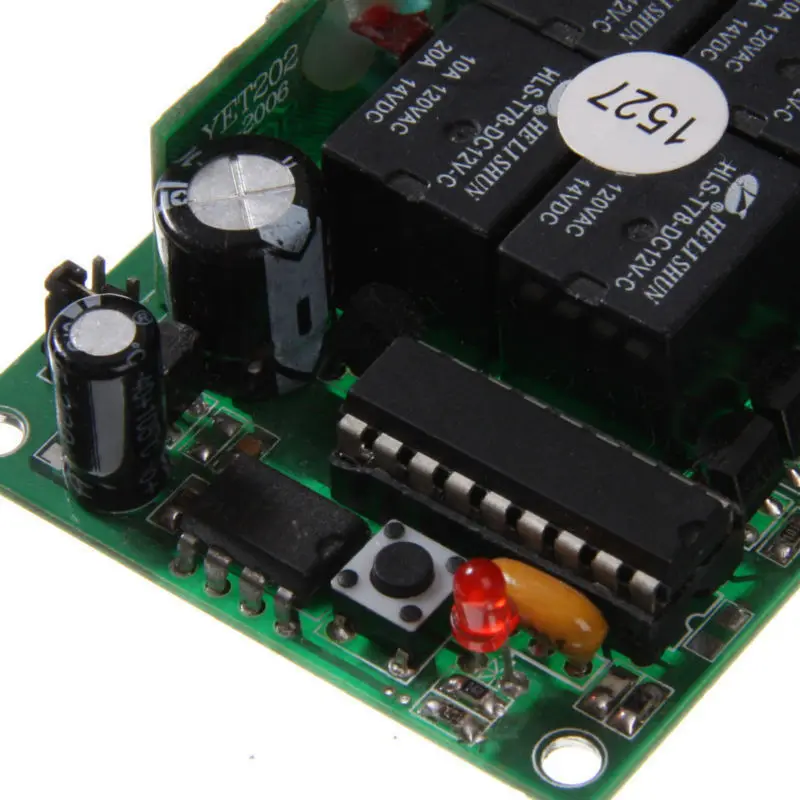 Беспроводной Радиочастотный светильник ель света 12 В постоянного тока 10 А 4