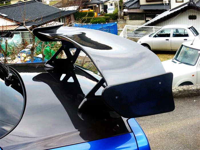 Car-styling For Nissan GTR Skyline R34 TS Style Carbon Fiber rear GT Spoiler wing Lips Aero Tuning Bodykit |