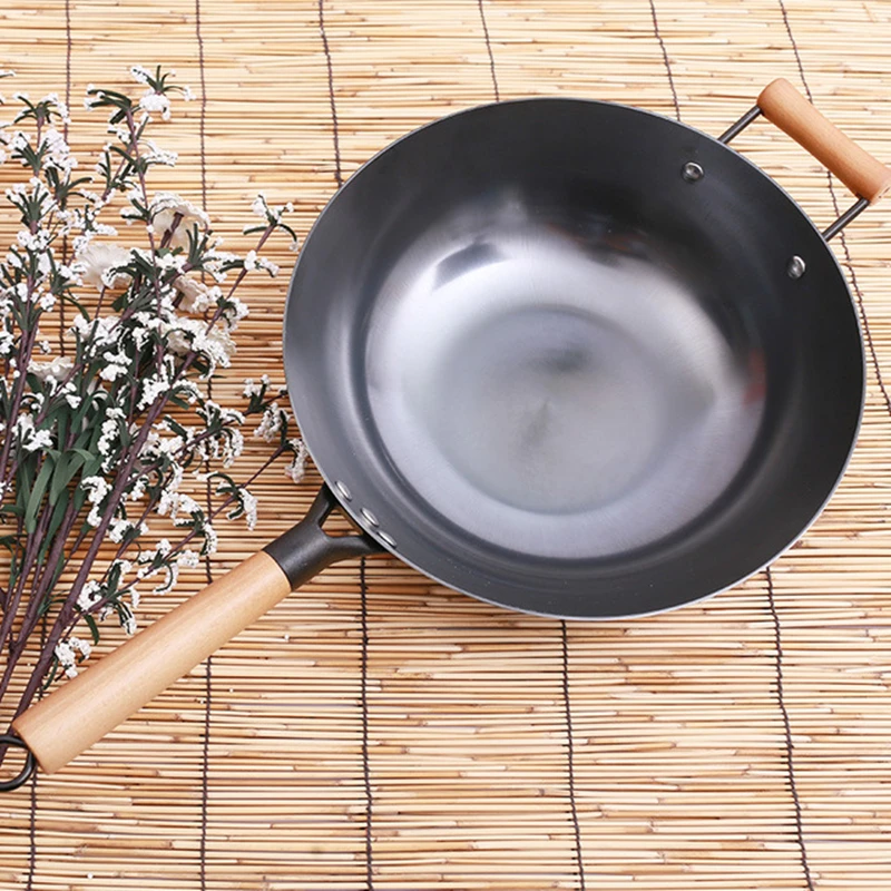 Мастер Звезда бытовой утюг Wok антипригарный без покрытия меньше масла дыма