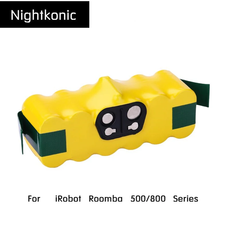 Nightkonic 14 4 V ni-mh 4500mAh аккумуляторная батарея для iRobot Roomba 500 600 700 800 Series пылесос желтый |